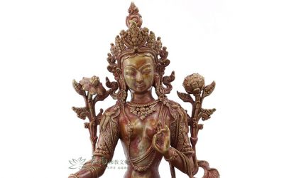 光感獨特、精美絕倫，紅銅精製密宗佛像